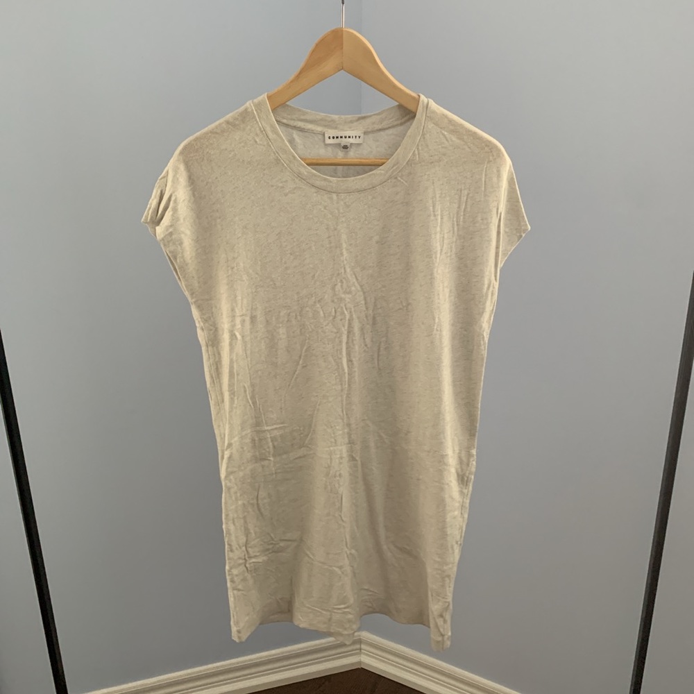 ARITZIA/COMMUNITY - COTTON BLEND TUNIC